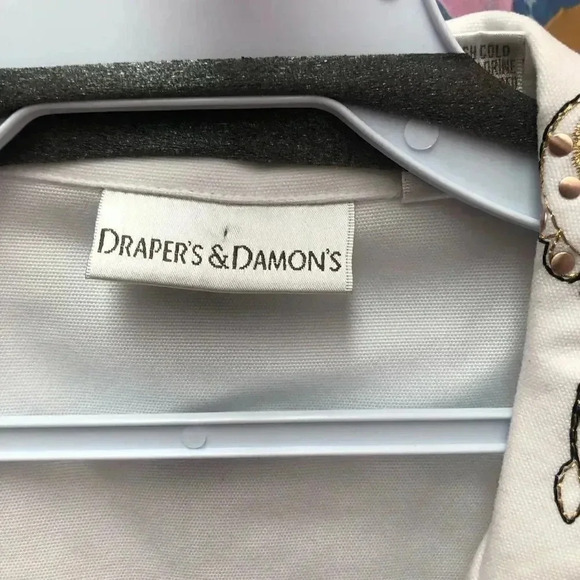 Draper's and Damon's White Embroidered Jacket - Picture 3 of 6